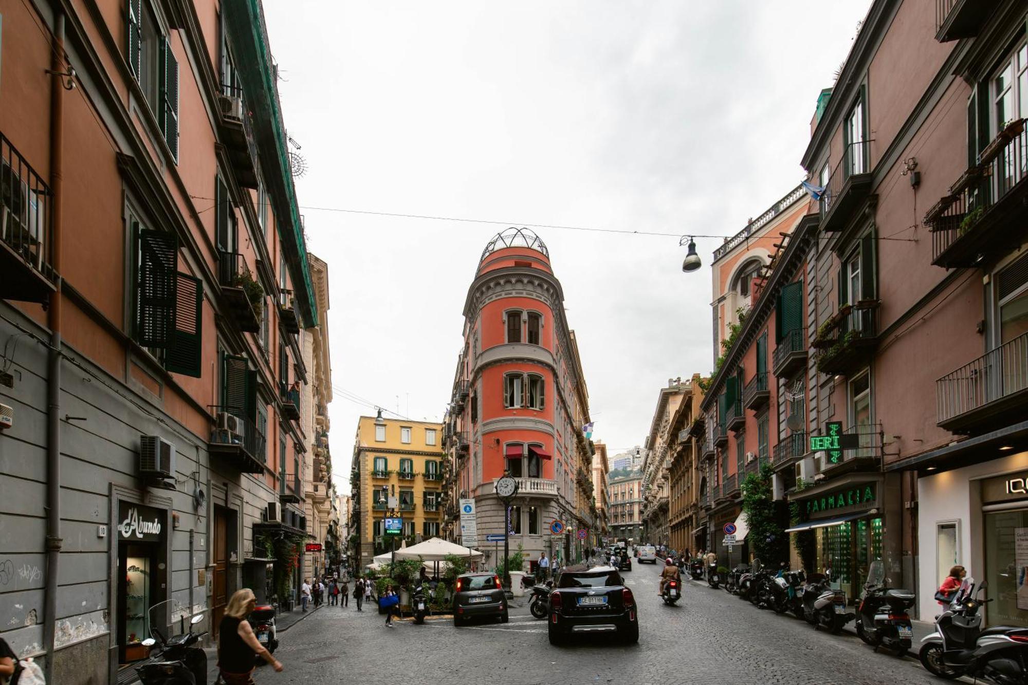 Appartement Calaba Chiaia à Naples Extérieur photo
